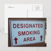 Carte Postale Signal de tabagisme (Devant / Derrière)