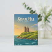 Carte Postale Signal Hill Canada (Debout devant)