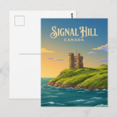 Carte Postale Signal Hill Canada (Devant / Derrière)