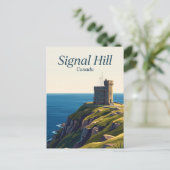 Carte Postale Signal Hill Canada (Debout devant)