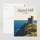 Carte Postale Signal Hill Canada (Devant / Derrière)
