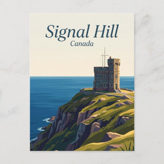 Carte Postale Signal Hill Canada (Devant)