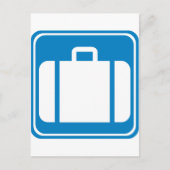 Carte Postale Signal routier de réclamation / consignation de ba (Devant)