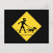 Carte Postale Signal routier - Passage Alien (Devant)