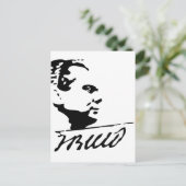 CARTE POSTALE SIGNATURE DU PROFIL TITO (Debout devant)