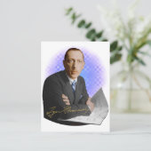 Carte Postale Signature Stravinsky (Debout devant)