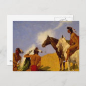 Carte Postale Signaux de fumée (Devant / Derrière)