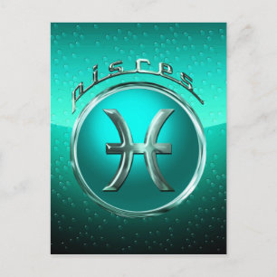 Carte Postale SIGNE Astrologique Pisces