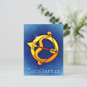 Carte Postale SIGNE D'Astrologie Sagittarius (Debout devant)