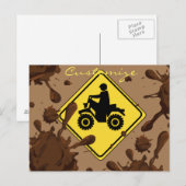 Carte Postale SIGNE DE BOUGEON ATV Thunder_Cove (Devant / Derrière)