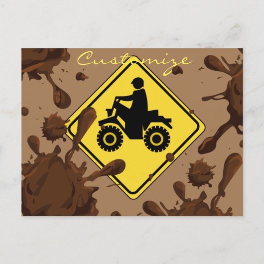 Carte Postale SIGNE DE BOUGEON ATV Thunder_Cove (Devant)
