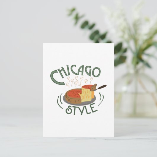 Carte Postale SIGNE DE Chicago (Debout devant)