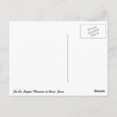 Carte Postale Signe de Dr. Pepper (Dos)