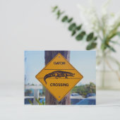 Carte Postale Signe de franchissement de l'ascenseur, Floride Ph (Debout devant)