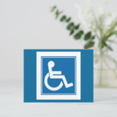 CARTE POSTALE SIGNE DE GESTION (Debout devant)