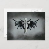 Carte Postale Signe de la chauve-souris (Devant / Derrière)