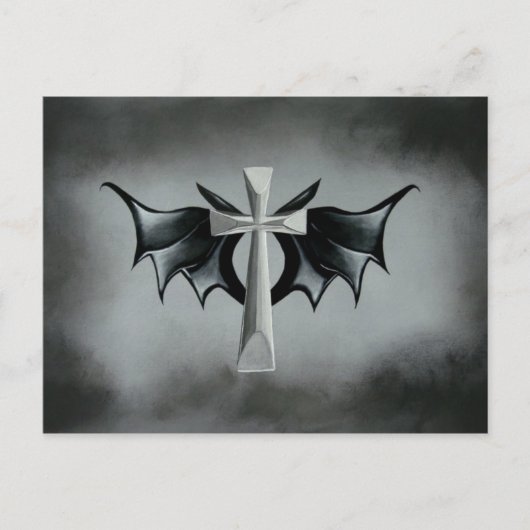 Carte Postale Signe de la chauve-souris (Devant)