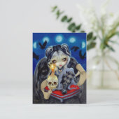 Carte postale "Signe de notre départ" (Debout devant)