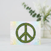 Carte Postale Signe de paix (Debout devant)