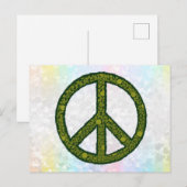 Carte Postale Signe de paix (Devant / Derrière)