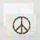 Carte Postale Signe de paix (Devant / Derrière)