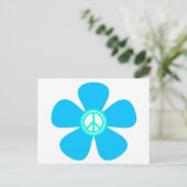 CARTE POSTALE SIGNE DE PAIX (Debout devant)