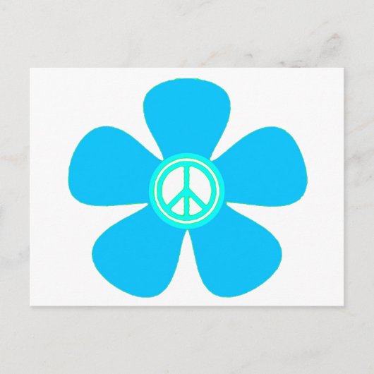 CARTE POSTALE SIGNE DE PAIX (Devant)