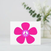 CARTE POSTALE SIGNE DE PAIX (Debout devant)