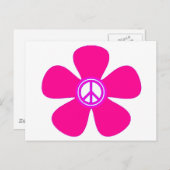 CARTE POSTALE SIGNE DE PAIX (Devant / Derrière)