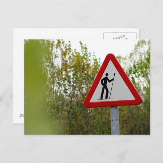 CARTE POSTALE SIGNE DE PÂTE (Devant / Derrière)