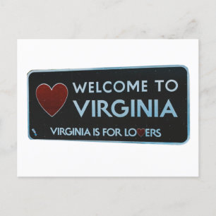 Carte Postale SIGNE DE Virginie Bienvenue