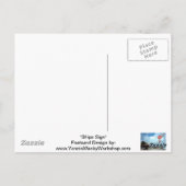 Carte Postale "Signe des navires" (Dos)