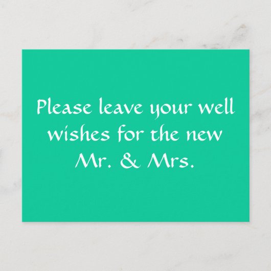 Carte Postale signe désirant (Devant)