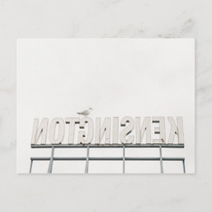 CARTE POSTALE SIGNE DU MARCHÉ DE KENSINGTON, TORONTO, CANADA