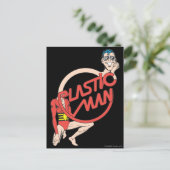 Carte Postale Signe en caoutchouc de l'homme en plastique (Debout devant)