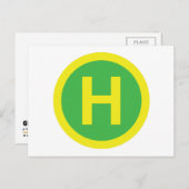 Carte Postale SIGNE Helipad (Devant / Derrière)