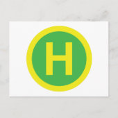 Carte Postale SIGNE Helipad (Devant)