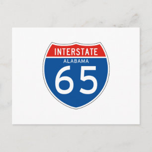 Carte Postale SIGNE INTERÉTAIRE 65 - Alabama