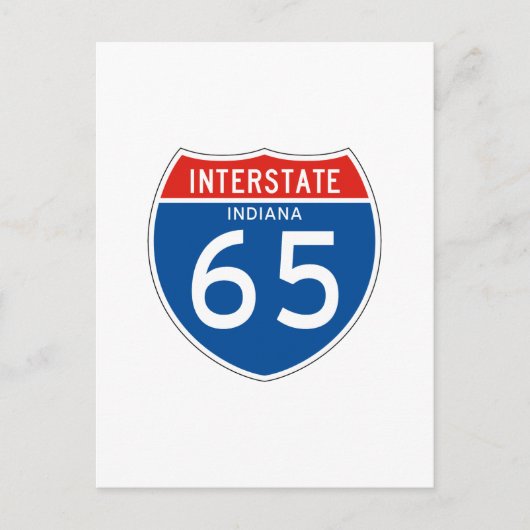 Carte Postale SIGNE INTERÉTAIRE 65 - Indiana (Devant)