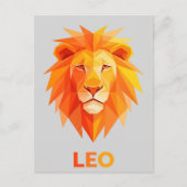 Carte Postale SIGNE LÉO Zodiaque (Devant)