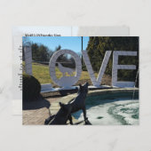 Carte Postale SIGNE LOVEworks Wolf (Devant / Derrière)