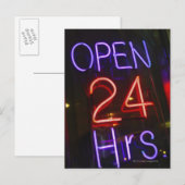 Carte Postale Signe magasin (Devant / Derrière)