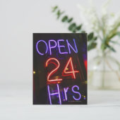 Carte Postale Signe magasin (Debout devant)