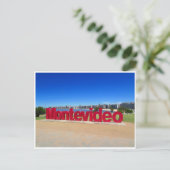 Carte Postale signe montevideo (Debout devant)