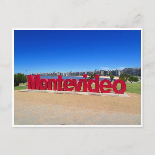 Carte Postale signe montevideo (Devant)