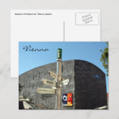 Carte Postale signe mumok vienna (Devant / Derrière)