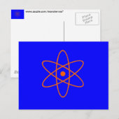 CARTE POSTALE SIGNE NUCLÉAIRE (Devant / Derrière)