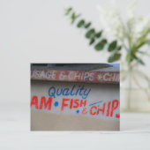 Carte postale SIGNE POISSON (Debout devant)