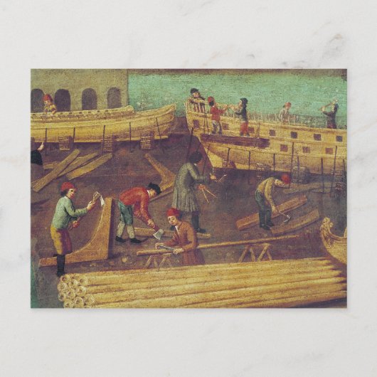 Carte Postale Signe pour la famille Marangoni des constructeurs (Devant)