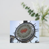 Carte Postale signe san fran (Debout devant)